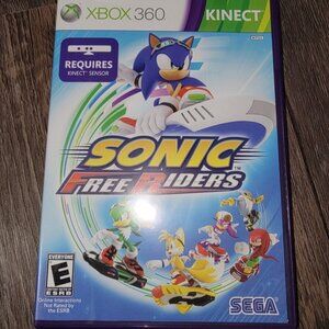 Sonic Free Riders Xbox 360 - Complete CIB Kinect Game